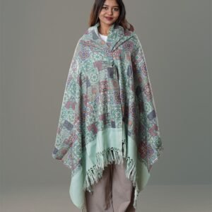 Elegant Digital Print Woolen Shawl-0001