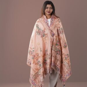 Elegant Digital Print Woolen Shawl-0024