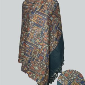 Elegant Digital Print Woolen Shawl-0055