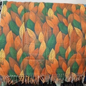 Elegant Digital Print Woolen Shawl-S007